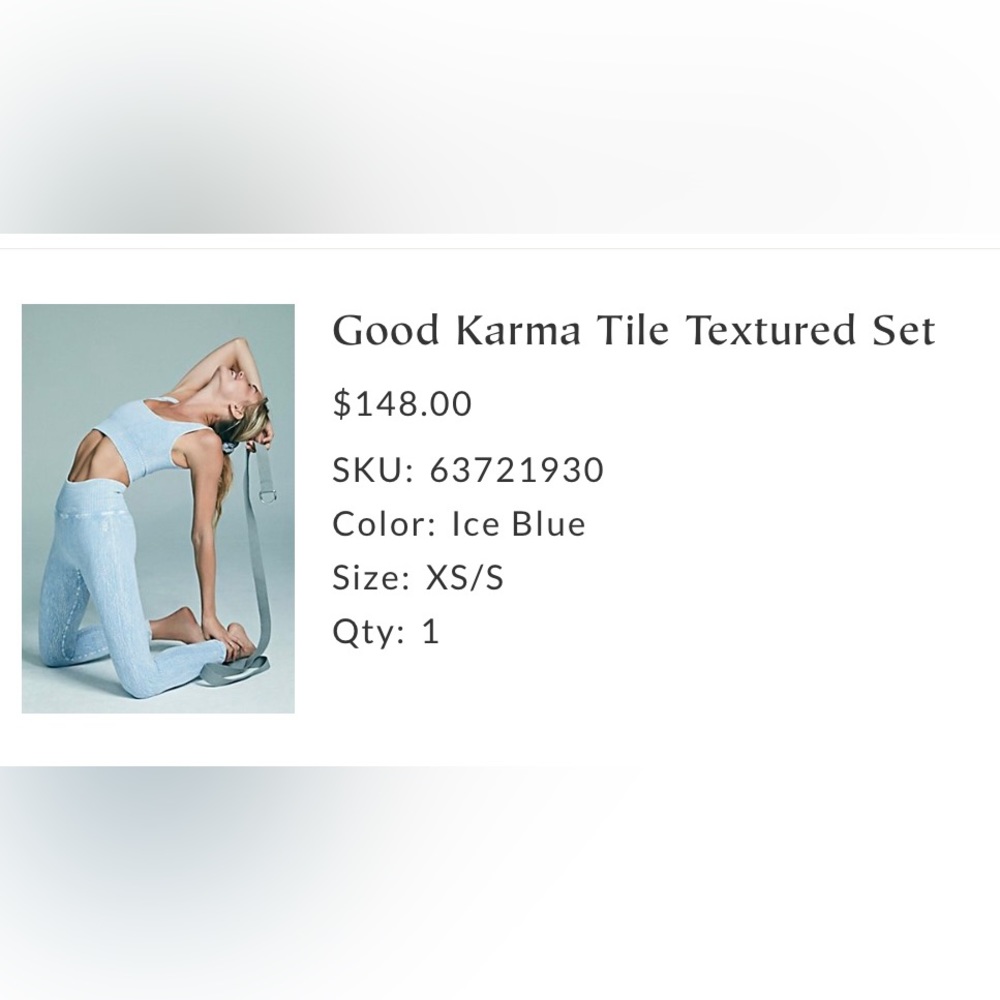 Free People Workout Set | Barely Worn